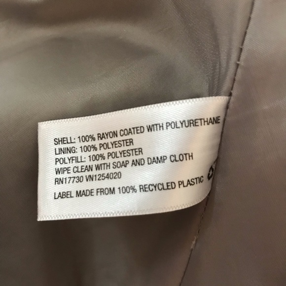 Pleather Bomber Jacket - Picture 3 of 3